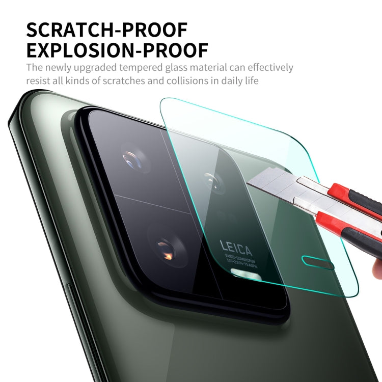 For Xiaomi 13 Pro ENKAY Hat-Prince 9H Rear Camera Lens Tempered Glass Film, 1pc, 2pcs, 5pcs, 10pcs