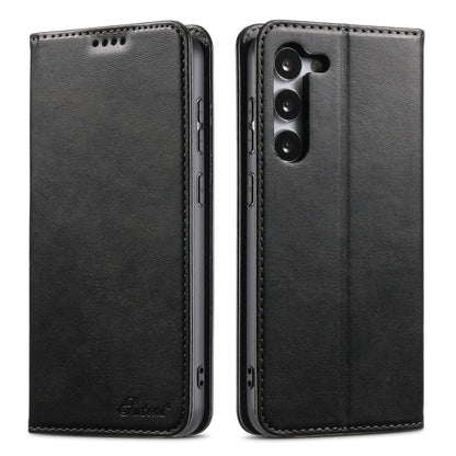 Suteni Calf Texture Horizontal Flip Leather Phone Case, For Samsung Galaxy S25 5G, For Samsung Galaxy S25+ 5G, For Samsung Galaxy S25 Ultra 5G, For Samsung Galaxy S24 Ultra 5G, For Samsung Galaxy S24+ 5G, For Samsung Galaxy S24 5G����������������������...