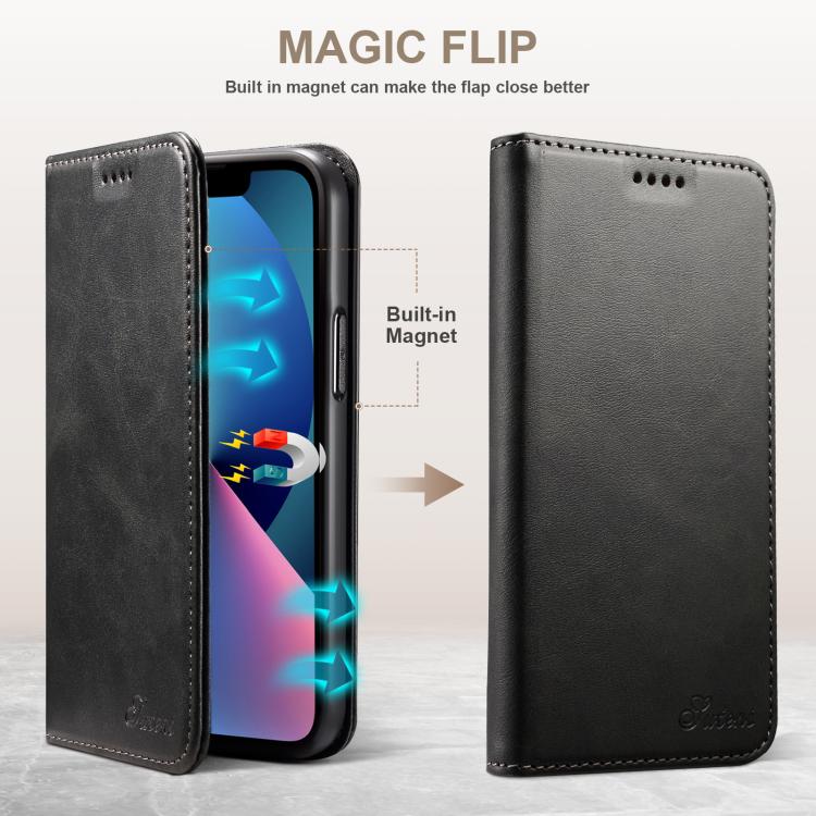 Suteni Calf Texture Horizontal Flip Leather Phone Case, For Samsung Galaxy S25 5G, For Samsung Galaxy S25+ 5G, For Samsung Galaxy S25 Ultra 5G, For Samsung Galaxy S24 Ultra 5G, For Samsung Galaxy S24+ 5G, For Samsung Galaxy S24 5G����������������������...