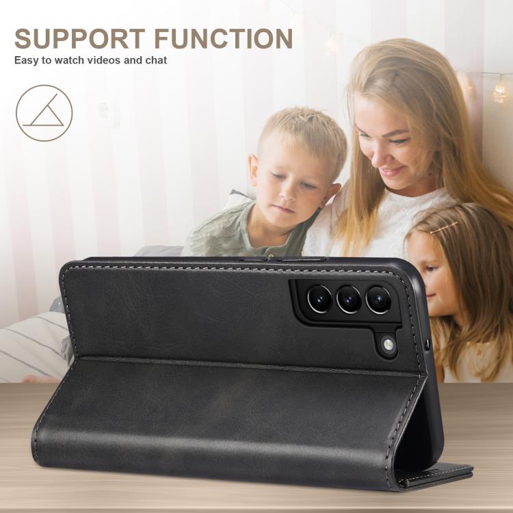 Suteni Calf Texture Horizontal Flip Leather Phone Case, For Samsung Galaxy S26+ 5G, For Samsung Galaxy S26 Ultra 5G, For Samsung Galaxy S26 5G, For Samsung Galaxy S25 5G, For Samsung Galaxy S25+ 5G, For Samsung Galaxy S25 Ultra 5G                      ...