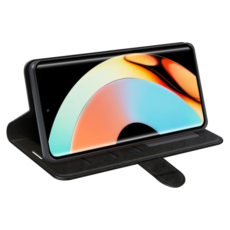 For Realme 10 Pro+ R64 Texture Horizontal Flip Leather Phone Case, For Realme 10 Pro+