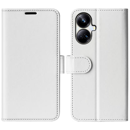 For Realme 10 Pro+ R64 Texture Horizontal Flip Leather Phone Case, For Realme 10 Pro+