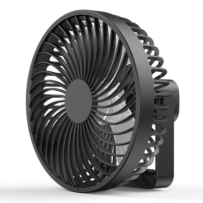 Multifunktionaler, wiederaufladbarer LED-Campingventilator für den Außenbereich, Schwarz, Weiß
