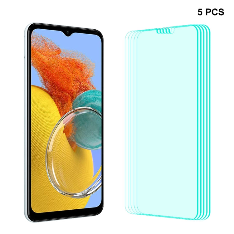 For Samsung Galaxy M14 ENKAY Hat-Prince 0.26mm 9H 2.5D High Aluminum-silicon Tempered Glass Film, For Samsung Galaxy M14(1pc), For Samsung Galaxy M14(2pcs), For Samsung Galaxy M14(5pcs), For Samsung Galaxy M14(10pcs)