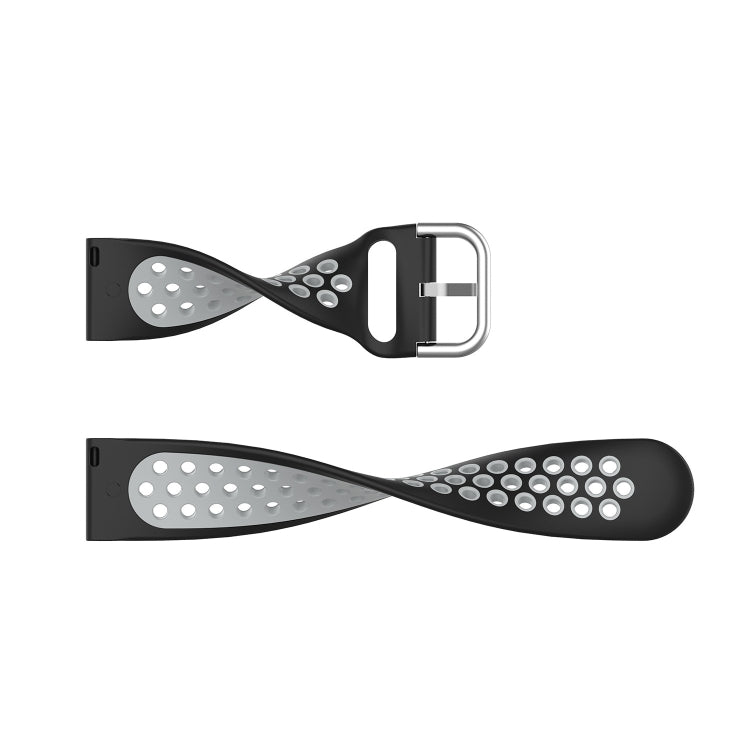 22mm Perforated Breathable Sports Silicone Watch Band, For Amazfit 3, For Amazfit GTR 47mm