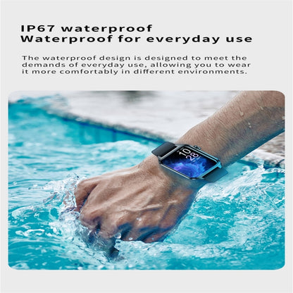 X7 1.83 inch Color Screen Smart Watch,Support Heart Rate Monitoring / Blood Pressure Monitoring