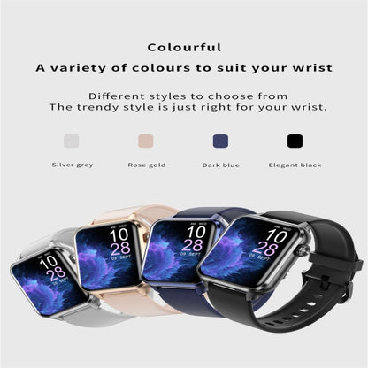 X7 1.83 inch Color Screen Smart Watch,Support Heart Rate Monitoring / Blood Pressure Monitoring