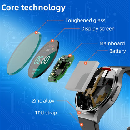 E09 1.32 inch Color Screen Smart Watch,Support Heart Rate Monitoring / Blood Pressure Monitoring