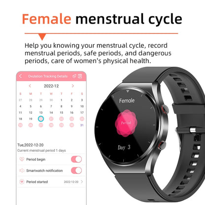 E09 1.32 inch Color Screen Smart Watch,Support Heart Rate Monitoring / Blood Pressure Monitoring