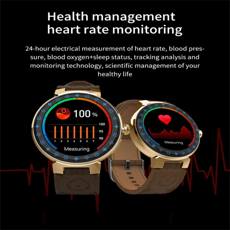JLV68 1.35 inch Color Screen Smart Watch,Support Heart Rate Monitoring / Blood Pressure Monitoring