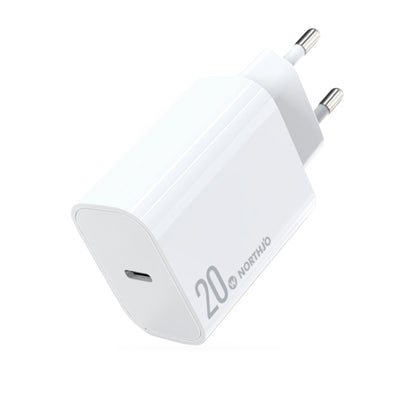 NORTHJO NOPD2001 PD 20W USB-C / Type-C Single Port Fast Charger, US Plug, EU Plug, UK Plug, AU Plug