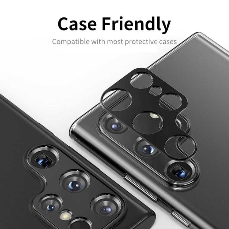ENKAY Hat-Prince Aluminium Alloy Camera Lens Protector Full Cover, For Samsung Galaxy S23 5G / S23+ 5G, For Samsung Galaxy S23 Ultra 5G