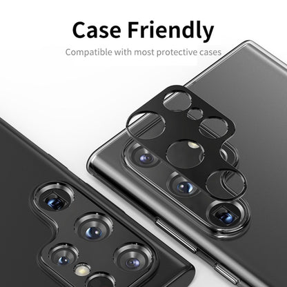 ENKAY Hat-Prince Aluminium Alloy Camera Lens Protector Full Cover, For Samsung Galaxy S23 5G / S23+ 5G, For Samsung Galaxy S23 Ultra 5G