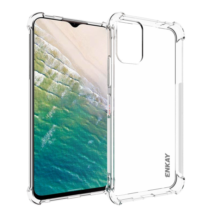ENKAY Clear TPU Shockproof Anti-slip Phone Case, For Nokia C300 4G, For Nokia G42 5G, For Nokia C12 4G, For Nokia C22 4G, For Nokia C110 4G, For Nokia XR21 5G, For Nokia C32 4G