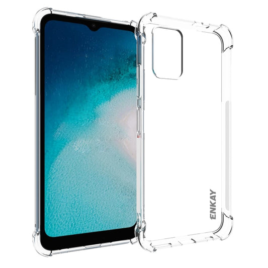 ENKAY Clear TPU Shockproof Anti-slip Phone Case, For Nokia C300 4G, For Nokia G42 5G, For Nokia C12 4G, For Nokia C22 4G, For Nokia C110 4G, For Nokia C32 4G, For Nokia XR21 5G