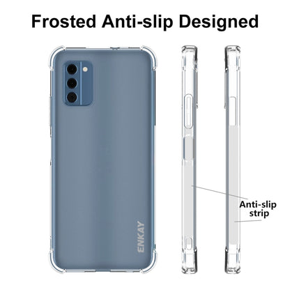 ENKAY Clear TPU Shockproof Anti-slip Phone Case, For Nokia C300 4G, For Nokia G42 5G, For Nokia C12 4G, For Nokia C22 4G, For Nokia C110 4G, For Nokia XR21 5G, For Nokia C32 4G
