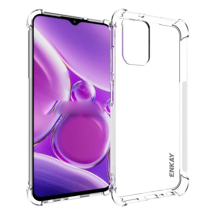 ENKAY Clear TPU Shockproof Anti-slip Phone Case, For Nokia C300 4G, For Nokia G42 5G, For Nokia C12 4G, For Nokia C22 4G, For Nokia C110 4G, For Nokia XR21 5G, For Nokia C32 4G