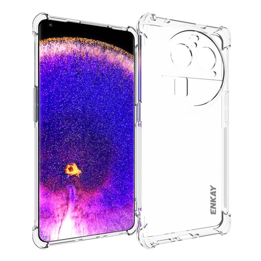 ENKAY Clear TPU Shockproof Anti-slip Phone Case, For OPPO Find X6 Pro, For OPPO Find X6, For OPPO A2 Pro 5G, For Realme C55 4G, For OPPO A58 4G Global, For OPPO Rono10 / Reno10 Pro Global, For OPPO A78 4G, For OPPO A79 5G Global, For OPPO A18 4G / A38 4G