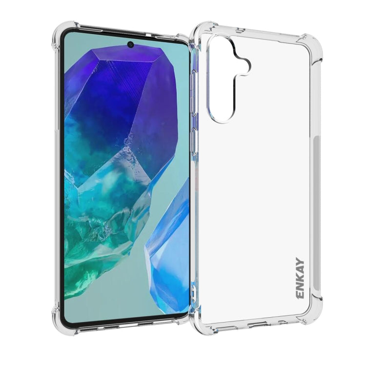 ENKAY Hat-Prince Transparent TPU Shockproof Phone Case, For Galaxy S26 FE 5G, For Galaxy S26+ 5G, For Galaxy S26 Ultra 5G, For Galaxy S26 5G, For Galaxy A57 5G, For Galaxy A37 5G, For Galaxy A27 5G, For Galaxy S25 FE 5G, For Galaxy M36 5G              ...