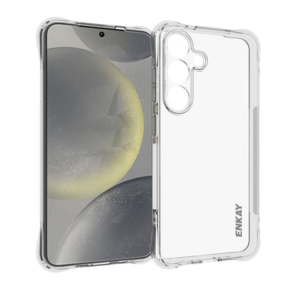ENKAY Hat-Prince Transparent TPU Shockproof Phone Case, For Galaxy S26 FE 5G, For Galaxy S26+ 5G, For Galaxy S26 Ultra 5G, For Galaxy S26 5G, For Galaxy A57 5G, For Galaxy A37 5G, For Galaxy A27 5G, For Galaxy S25 FE 5G, For Galaxy M36 5G              ...