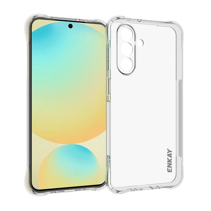 ENKAY Hat-Prince Transparent TPU Shockproof Phone Case, For Galaxy S26 FE 5G, For Galaxy S26+ 5G, For Galaxy S26 Ultra 5G, For Galaxy S26 5G, For Galaxy A57 5G, For Galaxy A37 5G, For Galaxy A27 5G, For Galaxy S25 FE 5G, For Galaxy M36 5G              ...