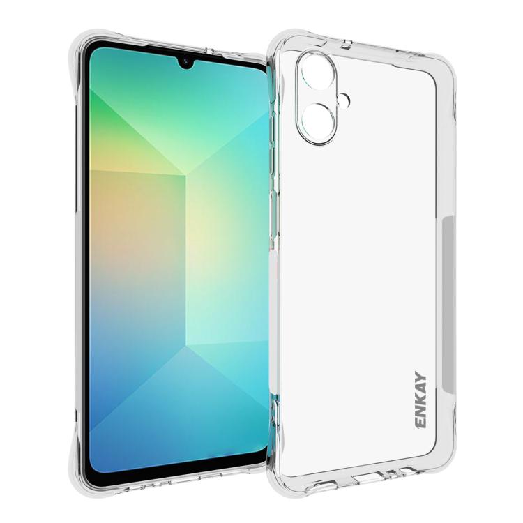 ENKAY Hat-Prince Transparent TPU Shockproof Phone Case, For Galaxy S26 FE 5G, For Galaxy S26+ 5G, For Galaxy S26 Ultra 5G, For Galaxy S26 5G, For Galaxy A57 5G, For Galaxy A37 5G, For Galaxy A27 5G, For Galaxy S25 FE 5G, For Galaxy M36 5G              ...