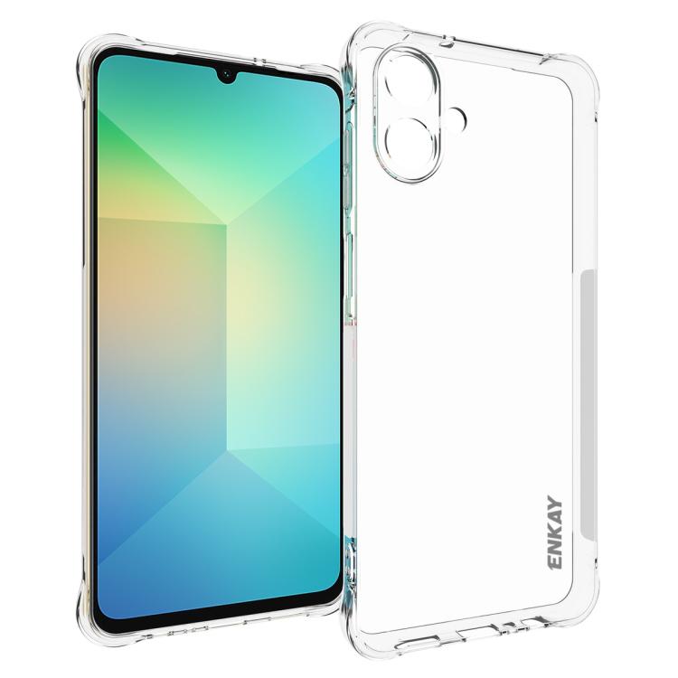 ENKAY Hat-Prince Transparent TPU Shockproof Phone Case, For Galaxy S26 FE 5G, For Galaxy S26+ 5G, For Galaxy S26 Ultra 5G, For Galaxy S26 5G, For Galaxy A57 5G, For Galaxy A37 5G, For Galaxy A27 5G, For Galaxy S25 FE 5G, For Galaxy M36 5G              ...