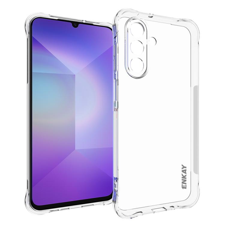 ENKAY Hat-Prince Transparent TPU Shockproof Phone Case, For Galaxy A18 / A17, For Galaxy S26 FE 5G, For Galaxy S26+ 5G, For Galaxy S26 Ultra 5G, For Galaxy S26 5G, For Galaxy A57 5G, For Galaxy A37 5G, For Galaxy A27 5G, For Galaxy Z Flip7 FE / Flip6  ...