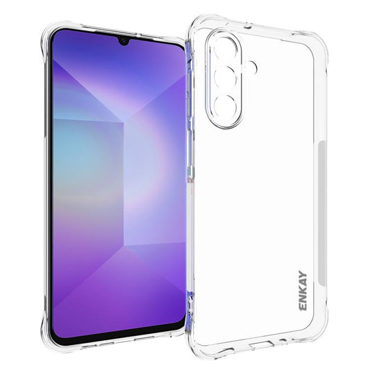ENKAY Hat-Prince Transparent TPU Shockproof Phone Case, For Galaxy A18 / A17, For Galaxy S26 FE 5G, For Galaxy S26+ 5G, For Galaxy S26 Ultra 5G, For Galaxy S26 5G, For Galaxy A57 5G, For Galaxy A37 5G, For Galaxy A27 5G, For Galaxy Z Flip7 FE / Flip6  ...