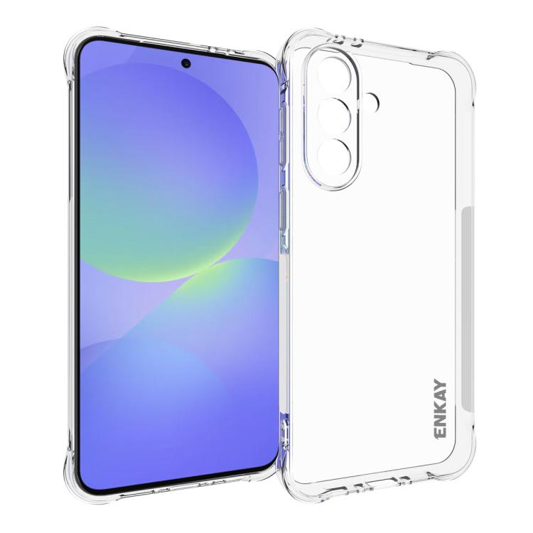 ENKAY Hat-Prince Transparent TPU Shockproof Phone Case, For Galaxy S26 FE 5G, For Galaxy S26+ 5G, For Galaxy S26 Ultra 5G, For Galaxy S26 5G, For Galaxy A57 5G, For Galaxy A37 5G, For Galaxy A27 5G, For Galaxy S25 FE 5G, For Galaxy M36 5G              ...