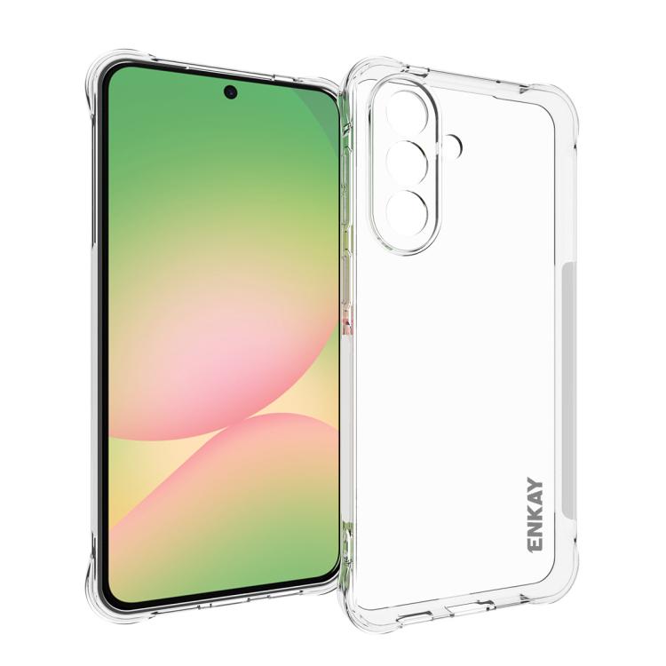 ENKAY Hat-Prince Transparent TPU Shockproof Phone Case, For Galaxy S26 FE 5G, For Galaxy S26+ 5G, For Galaxy S26 Ultra 5G, For Galaxy S26 5G, For Galaxy A57 5G, For Galaxy A37 5G, For Galaxy A27 5G, For Galaxy S25 FE 5G, For Galaxy M36 5G              ...
