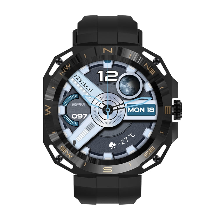E25 1.43 inch Color Screen Smart Watch,Support Heart Rate Monitoring / Blood Pressure Monitoring