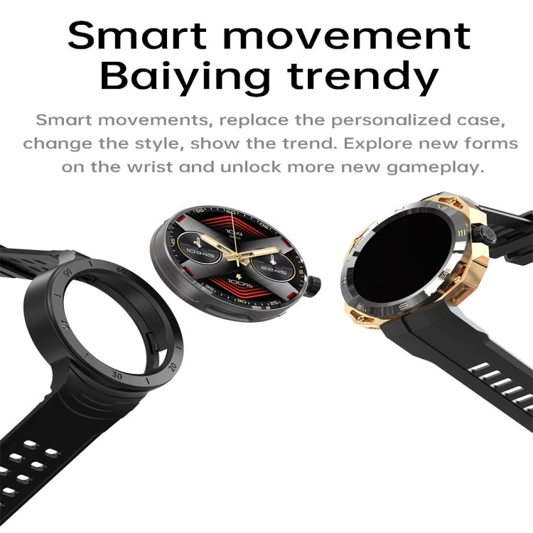 E25 1.43 inch Color Screen Smart Watch,Support Heart Rate Monitoring / Blood Pressure Monitoring