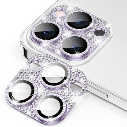 For iPhone 12 Pro / 12 Pro Max ENKAY Hat-Prince Blink Diamond Camera Lens Aluminium Alloy Tempered Glass Film, For iPhone 12 Pro