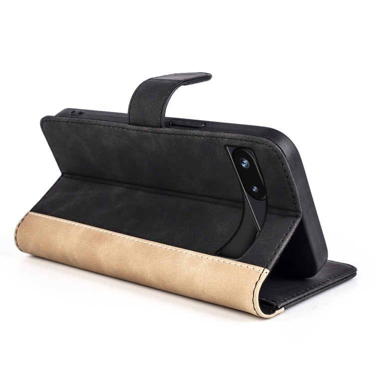 For Google Pixel 7a Stitching Horizontal Flip Leather Phone Case, For Google Pixel 7a