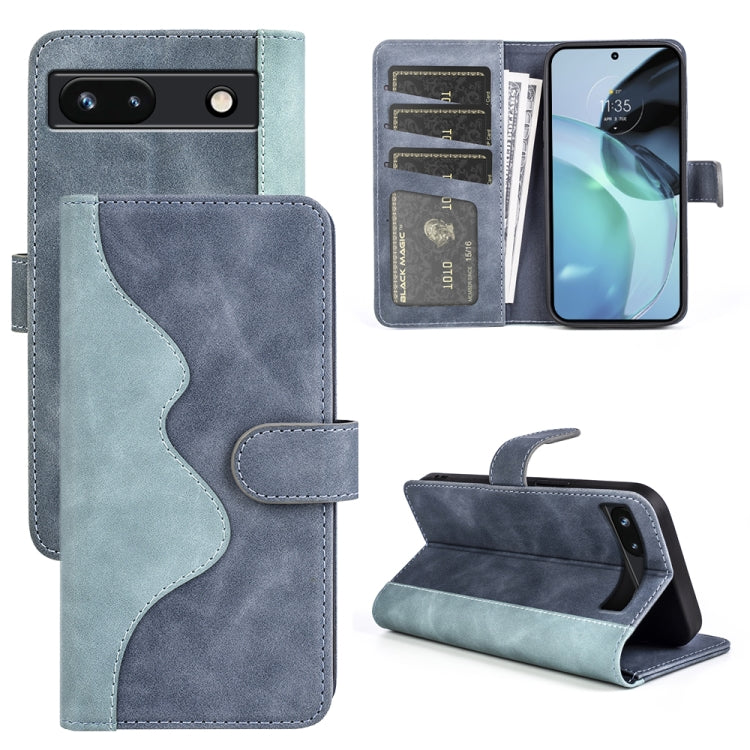For Google Pixel 7a Stitching Horizontal Flip Leather Phone Case, For Google Pixel 7a