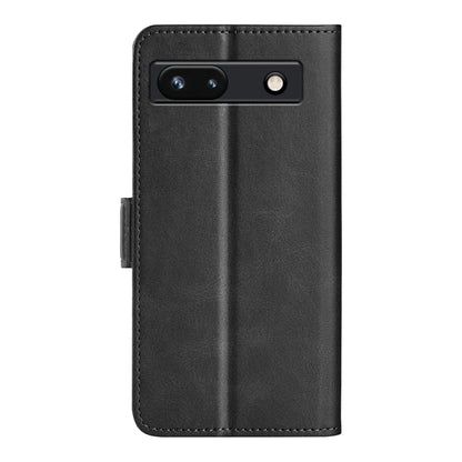 For Google Pixel 7a Dual-side Magnetic Buckle Leather Phone Case, For Google Pixel 7a