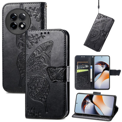 Butterfly Love Flower Embossed Leather Phone Case, For Infinix Note 12 G96, For OnePlus Ace 2, For Realme C55, For Tecno Pova Neo 5G, For ZTE Blade A52, For Samsung Galaxy A14 4G, For Samsung Galaxy A34 5G