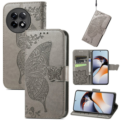 Butterfly Love Flower Embossed Leather Phone Case, For Infinix Note 12 G96, For OnePlus Ace 2, For Realme C55, For Tecno Pova Neo 5G, For ZTE Blade A52, For Samsung Galaxy A14 4G, For Samsung Galaxy A34 5G