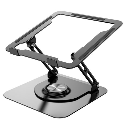 D147 Faltbare, um 360 Grad drehbare Laptop-Hubhalterung, Notebook-Tischständer aus Aluminiumlegierung, D147