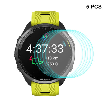 For Garmin Forerunner 965 ENKAY 0.2mm 9H Tempered Glass Screen Protector Watch Film, 1pcs, 2pcs, 5pcs, 10pcs