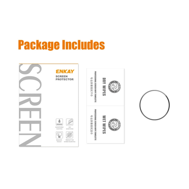 For Huawei Watch Ultimate ENKAY Hat-Prince 3D Full Coverage Soft PC Edge + PMMA HD Screen Protector Film, 1pcs, 2pcs, 5pcs, 10pcs