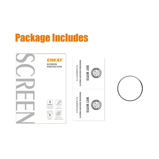 Pour Huawei Watch Ultimate ENKAY Hat-Prince 3D Full Coverage Soft PC Edge + Film de protection d'écran PMMA HD, 1 pièce, 2 pièces, 5 pièces, 10 pièces