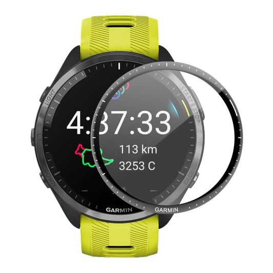 Pour Garmin Forerunner 965 ENKAY Hat-Prince Film de protection d'écran HD PMMA + Bord PC Souple Couverture Complète 3D, 1 pièce, 2 pièces, 5 pièces, 10 pièces