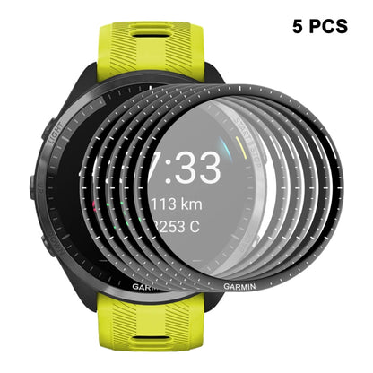 For Garmin Forerunner 965 ENKAY Hat-Prince 3D Full Coverage Soft PC Edge + PMMA HD Screen Protector Film, 1pcs, 2pcs, 5pcs, 10pcs