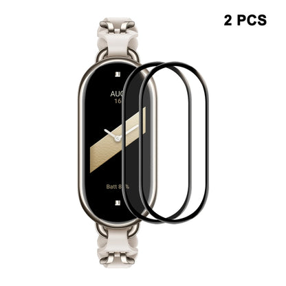 For Xiaomi Band 8 ENKAY Hat-Prince 3D Full Coverage Soft PC Edge + PMMA HD Screen Protector Film, 1pcs, 2pcs, 5pcs, 10pcs