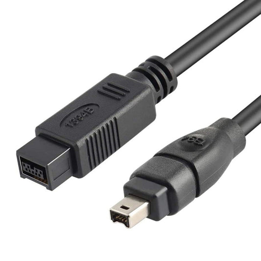 JUNSUNMAY FireWire High Speed Premium DV 800 9 Pin Male To FireWire 400 4 Pin Male IEEE 1394 Cable, 1.8m, 3m, 4.5m