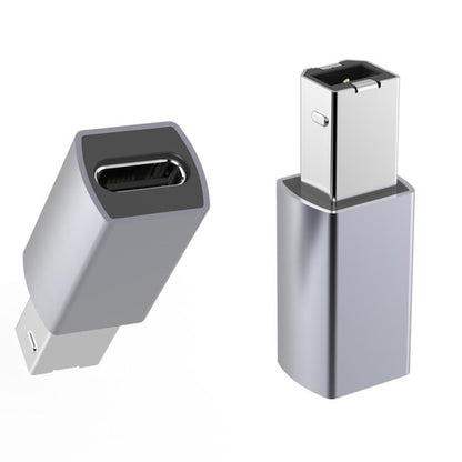 JUNSUNMAY USB Type-C Female to Male USB 2.0 Type-B Adapter Converter Connector for Printers Scanner Electric Piano, 1pc, 2pcs