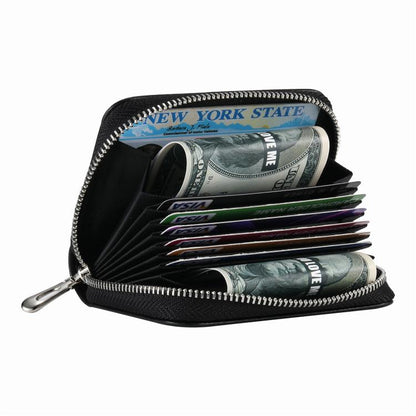 For AirTag 2nd Gen / AirTag 1st Gen Zipper Wallet Protective Cover