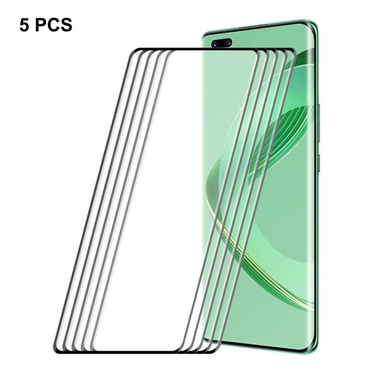 For Huawei Nova 11 Pro / 11 Ultra ENKAY Hat-Prince 3D Curved Full Glue Tempered Glass Film, For Huawei Nova 11 Pro / 11 Ultra(1pc), For Huawei Nova 11 Pro / 11 Ultra(2pcs), For Huawei Nova 11 Pro / 11 Ultra(5pcs)